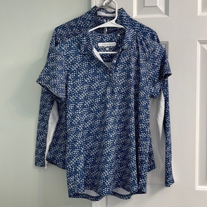 Pebble‎ Beach dry-luxe performance Women’s set short and long sleeve size Medium